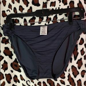 Charcoal Black Bikini Bottoms